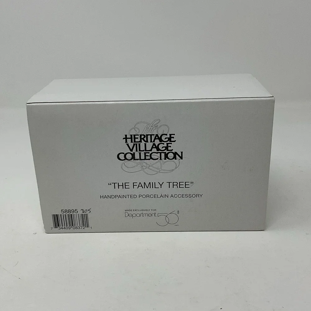Dept 56 Heritage Village Collection The Family Tree 58895 Christmas